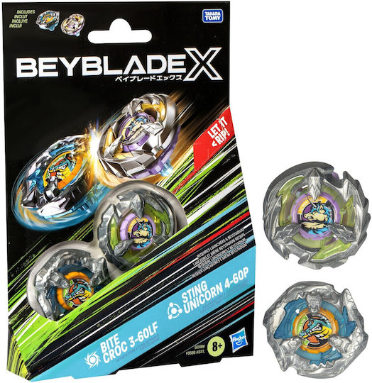 Hasbro Beyblade X Pack Duo Bite Croc For 8+ Years