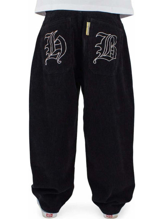 X-tra Men's Jeans Pants with Loose Baggy Fit Washed Black
