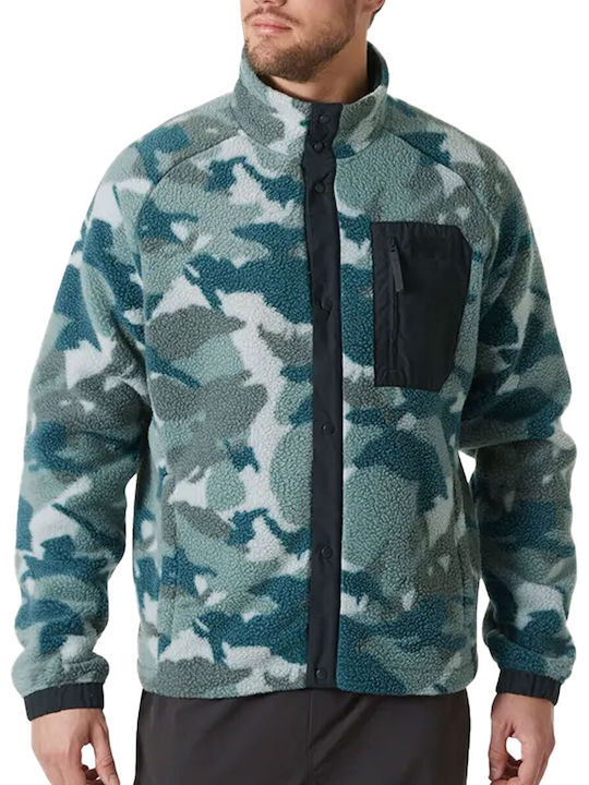Panorama Ανδρική Ζακέτα Fleece Γκρι