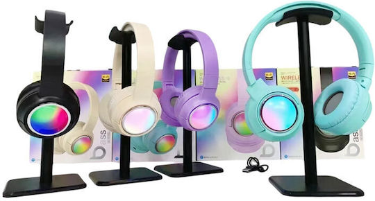 MSL-915 Ασύρματα Bluetooth On Ear Ακουστικά Μπεζ