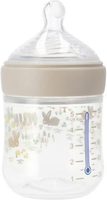 Nuk Plastic Baby Bottle Anti-Colic with Silicone Nipple for 3+ months Green 150ml