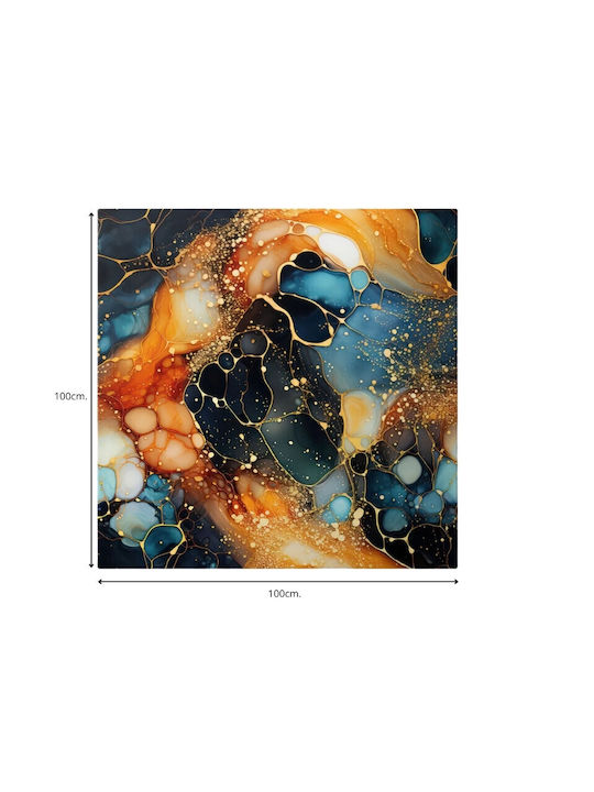 Megapap Universal Texture Abstract Πίνακας σε Καμβά 100x100cm