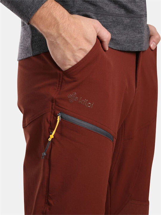 Kilpi Men's Hiking Long Trousers Red