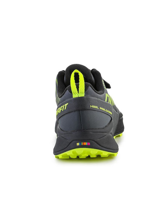Ultra 100 Ανδρικά Αθλητικά Παπούτσια Trail Running Μαύρα Αδιάβροχα με Μεμβράνη Gore-Tex