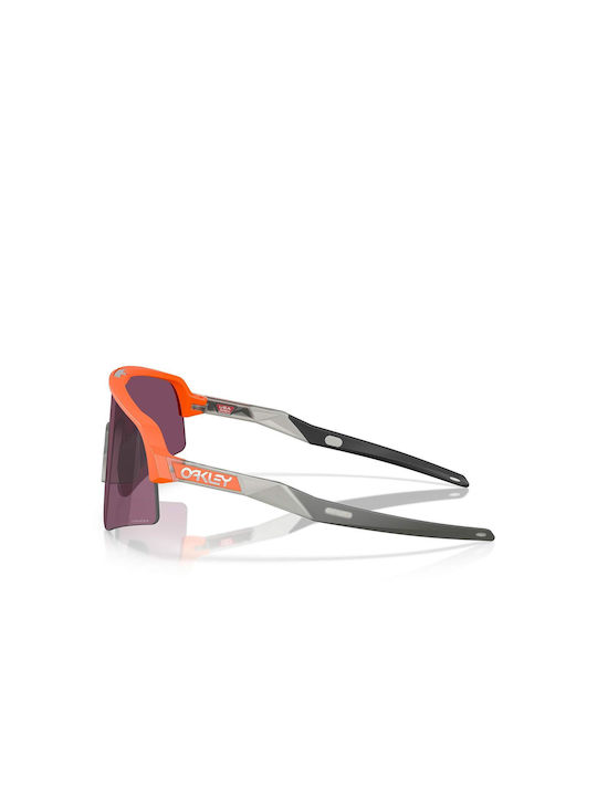 Oakley Sutro Lite Sweep Men's Sunglasses with Orange Plastic Frame and Purple Lens OOO9465-30