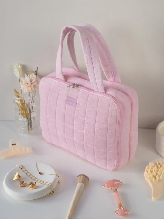 Flamingueo Toiletry Bag in Pink color 32cm