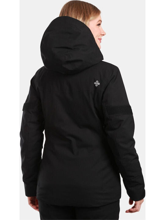 Kilpi WL0106KI-BLK Γυναικείο Μπουφάν για Σκι & Snowboard Μαύρο