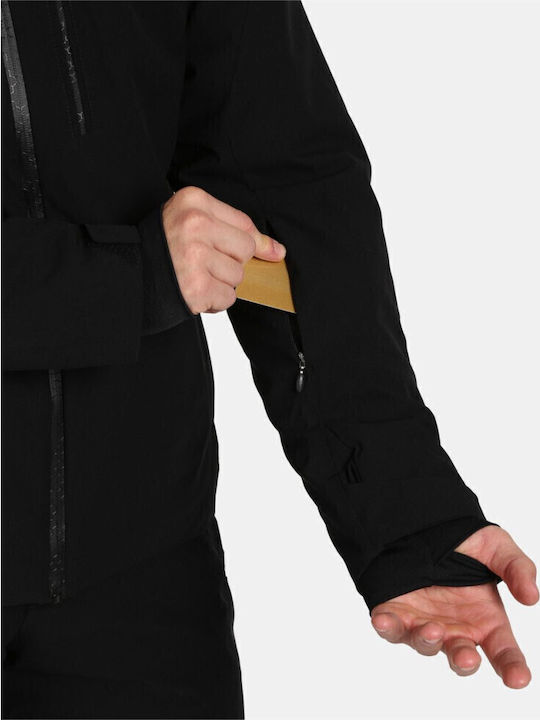 Kilpi WM0110KI-BLK Ανδρικό Μπουφάν για Σκι & Snowboard Μαύρο