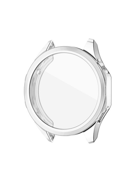 Best Accessories 2 In 1 Protective Case Silver Huawei Watch Gt5 46mm