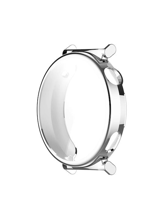 Beste Zubehör 2-in-1 Schutzhülle Silber Huawei Watch GT5 Pro 42mm