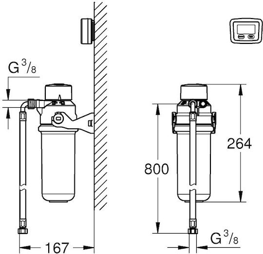 Grohe Water Filtration System Wasserfiltrationssystem