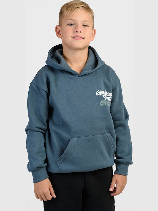 Kinder-Sweatshirt mit Kapuze und Taschen Indian