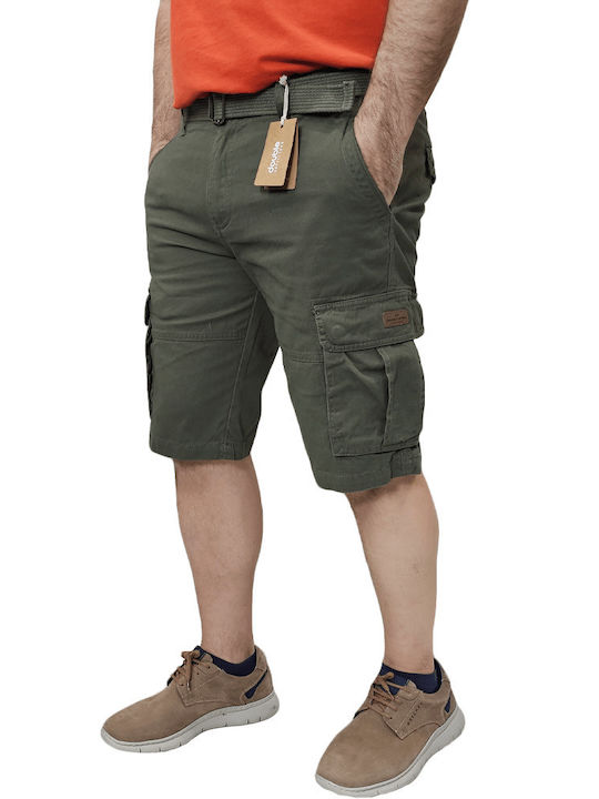 Double Men's Shorts Cargo Khaki