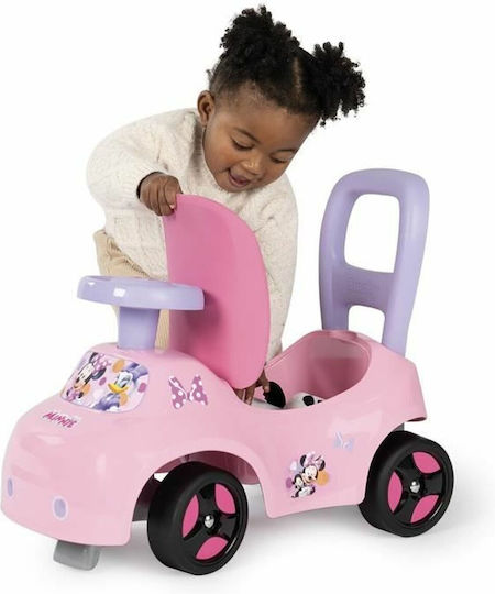 Smoby Minnie Αυτοκινητάκι Ride On για 10+ μηνών Ροζ
