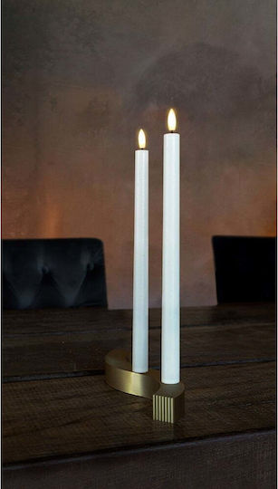 Sirius LED Decorative Table Lamp Warm White Wax Polish
