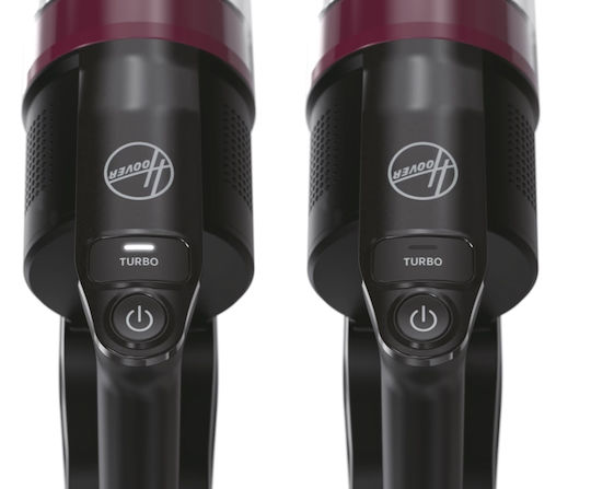 Hoover Hf1p10hx Επαναφορτιζόμενη Σκούπα 2 σε 1 Stick & Χειρός 14.4V Φουξ/Μαύρη