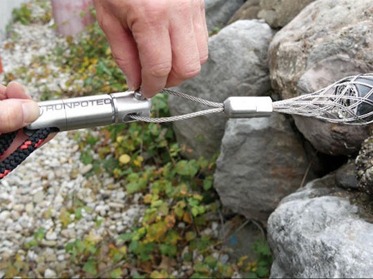 Cable Pulling Winch Cw 800 E Including Trolley Support Rail Strap