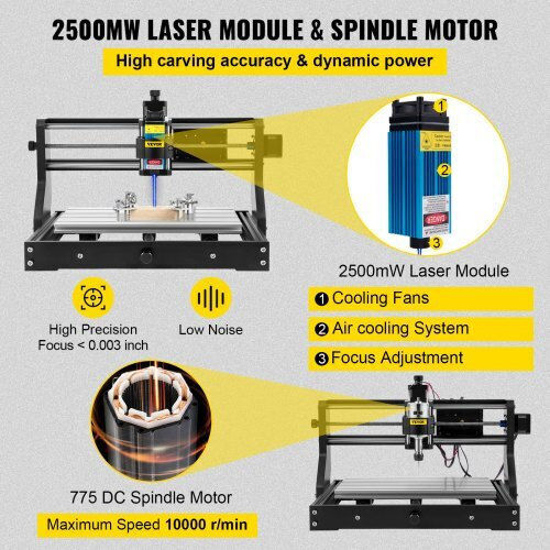 Vevor CNC Engraving DKJ3018PRO2.5W001V2