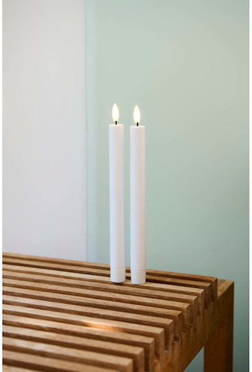 Sirius LED Decorative Table Lamp Warm White Wax Polish 2pcs