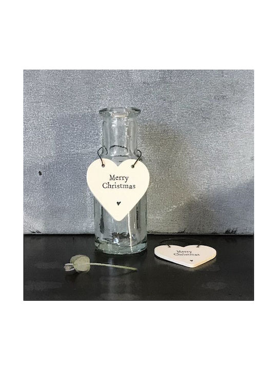 Heart Ornament 3x6cm