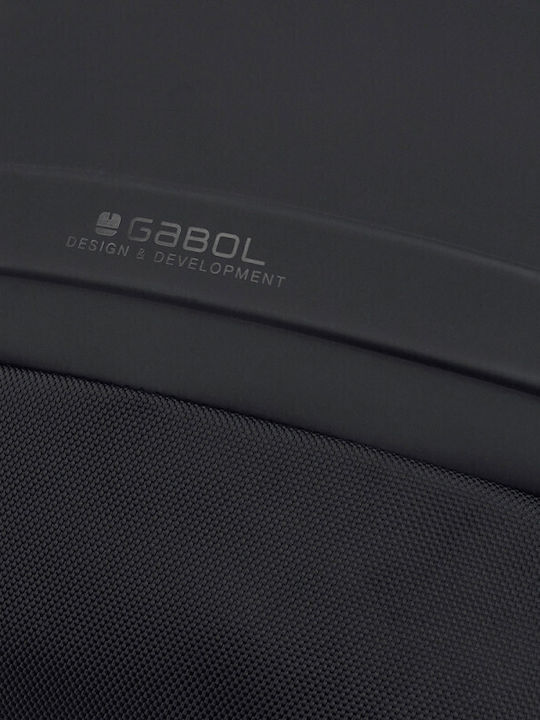 Gabol Capital Αδιάβροχη Τσάντα Πλάτης για Laptop 17.3" σε Μαύρο χρώμα