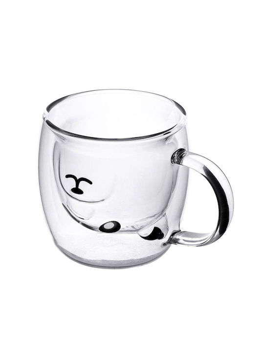 Altom Φλιτζάνι Tσαγιού Γυάλινο Λευκό 260ml 5904252345474