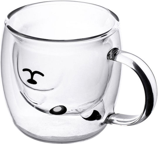 Altom Φλιτζάνι Tσαγιού Γυάλινο Λευκό 260ml 5904252345474