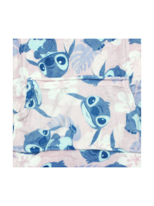 Disney Blanket Fleece Lilo And Stitch Light pink 60x75cm