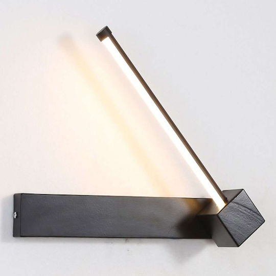 Alphab2b Lamp Wall LED Black 30x9x5cm Alphab2b Lamp Wall LED Black 30x9x5cm