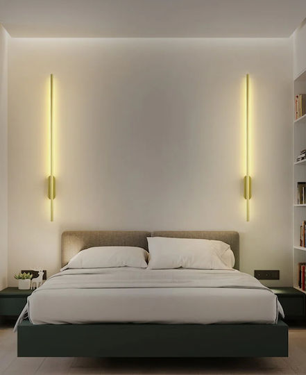 Home Lighting Lampă de perete Aurie 60x5cm Home Lighting Lampă de perete Aurie 60x5cm