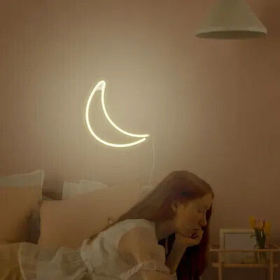 Moon Neon Διακοσμητικό Φωτιστικό LED