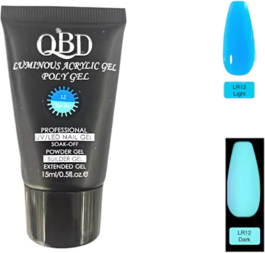 QBD Luminous Nail Acrygel 12 Colorful 15ml