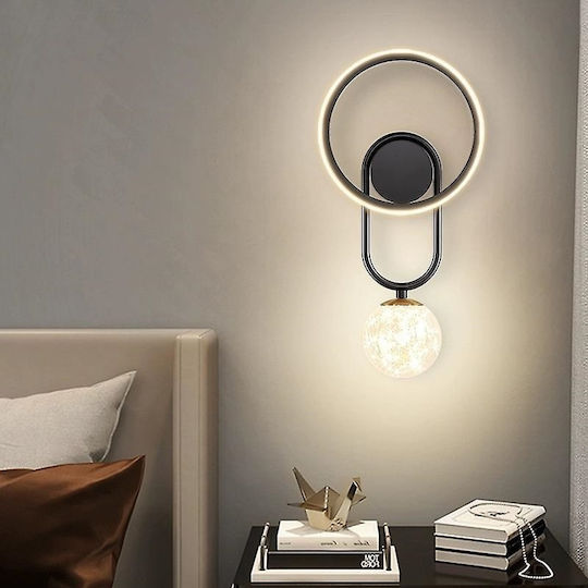 PH205 Lamp Wall LED Black 20x20x20cm