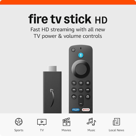 Amazon Smart TV Stick Full HD Wi-Fi / HDMI Alexa Compatible