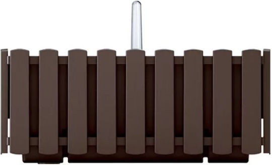 Prosperplast Boardee Fence Ghiveci Plastic Bronze 58x18x16.2cm.