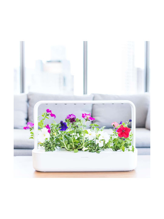 Click and Grow The Smart Garden 9 Self-watering Planter Box Plastic White 60.4x18.4x39.6cm.