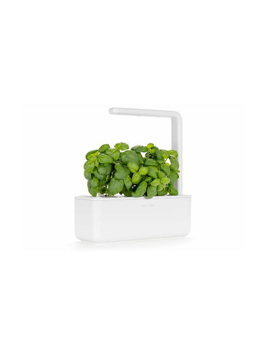 Click and Grow The Smart Garden 3 Self-watering Planter Box Plastic White 32x23x21cm.