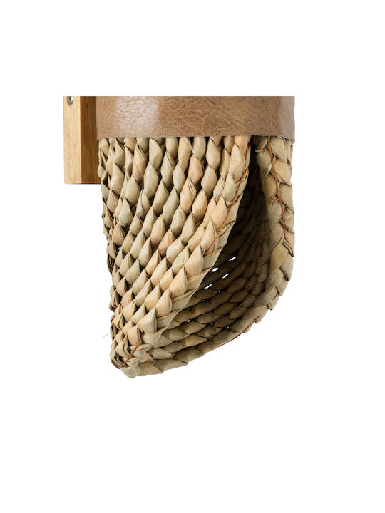 GloboStar Guava Vintage Wall Lamp with E27 Socket Beige 30x30x30cm