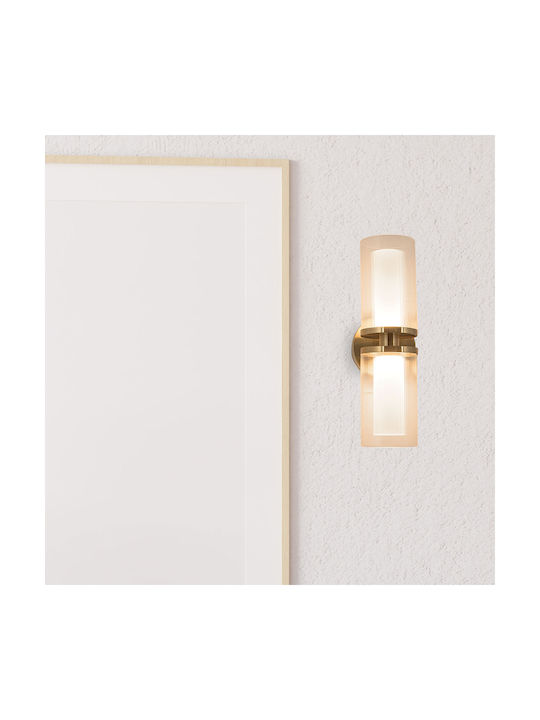 Zambelis Lights Wandleuchte LED Gold 11x17x11cm Zambelis Lights Wandleuchte LED Gold 11x17x11cm