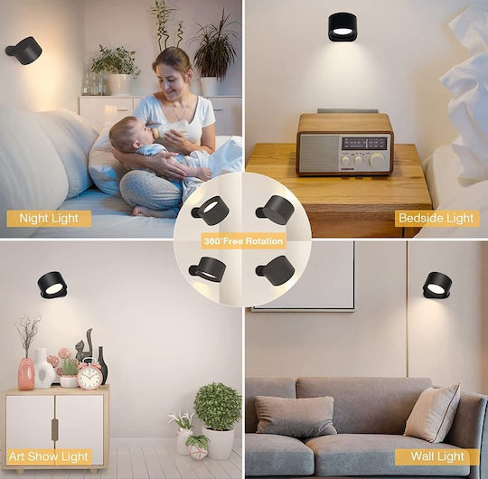 Oasis Rechargeable LED Emergency Light Projector with Battery Powered and Remote Control 1pcs