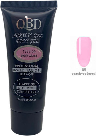QBD Acrygel Νυχιών Peach 30ml