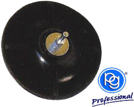PG Rubber Disc Base with Shaft Φ125-6mm Rubber Backing Pad Polisher 125