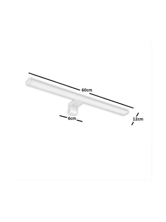 Adeleq Lumină de Baie cu LED Integrat și Lumină Alb Natural 40x5.25cm