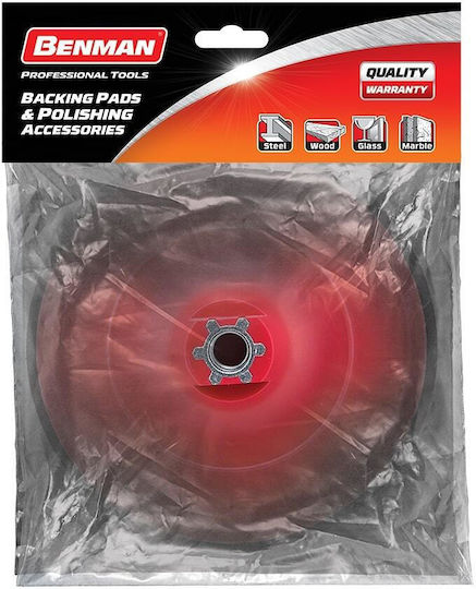 Benman 37695 Rubber Backing Pad Velcro Foam M14 Angle Grinder 115