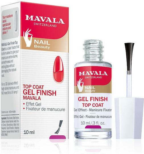 Mavala Switzerland Top Coat για Gel 10ml