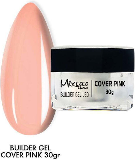 Mixcoco Builder Gel Νυχιών Ροζ 30gr