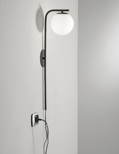 Fan Europe Lamp Wall Socket Black 65.5x15cm Fan Europe Lamp Wall Socket Black 65.5x15cm