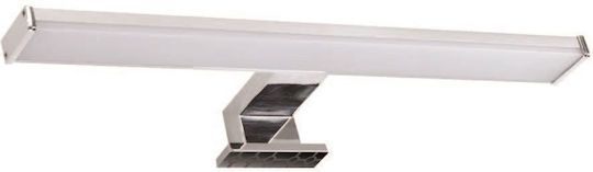 Elmark Mirror Μοντέρνο Φωτιστικό Μπάνιου με Ενσωματωμένο LED και Φυσικό Λευκό Φως Ασημί 40x4.2x12.1εκ.