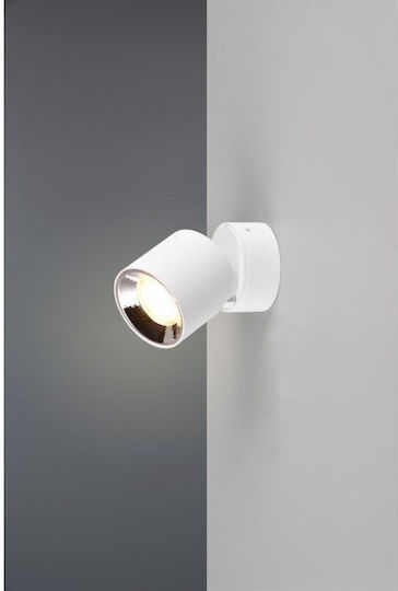 Trio Lighting Single Spot with Socket GU10 in White Color Trio Lighting Single Spot with Socket GU10 in White Color
