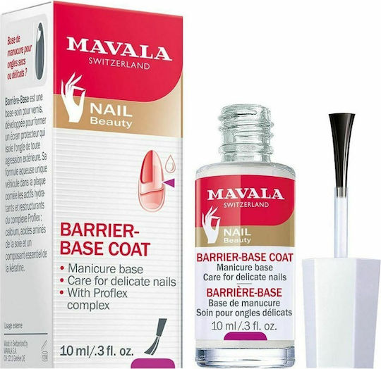 Mavala Switzerland Base Coat για Απλά Βερνίκια Quick Dry 10ml